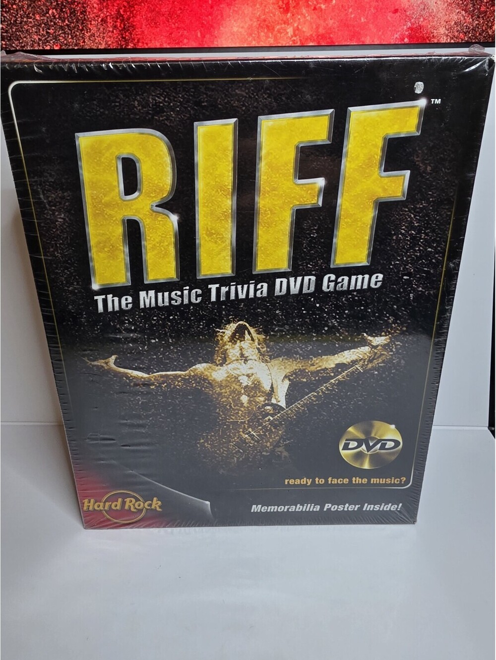 RIFF The Music Trivia DVD Game Hard Rock Edition 2005 BRAND NEW FACTORY SEALED
